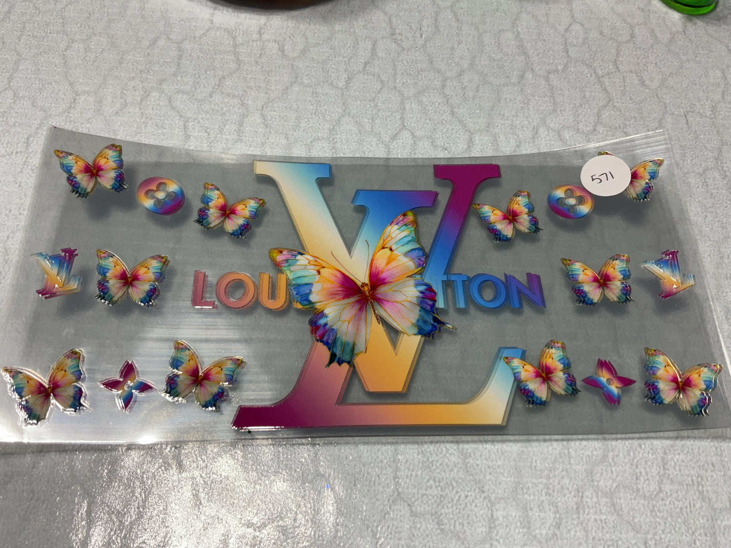 #571 UV DTF Tumbler Wraps