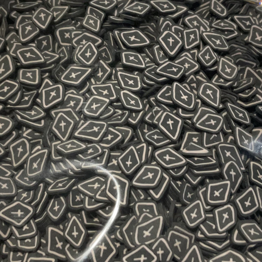 Black Coffins - Clay Shapes