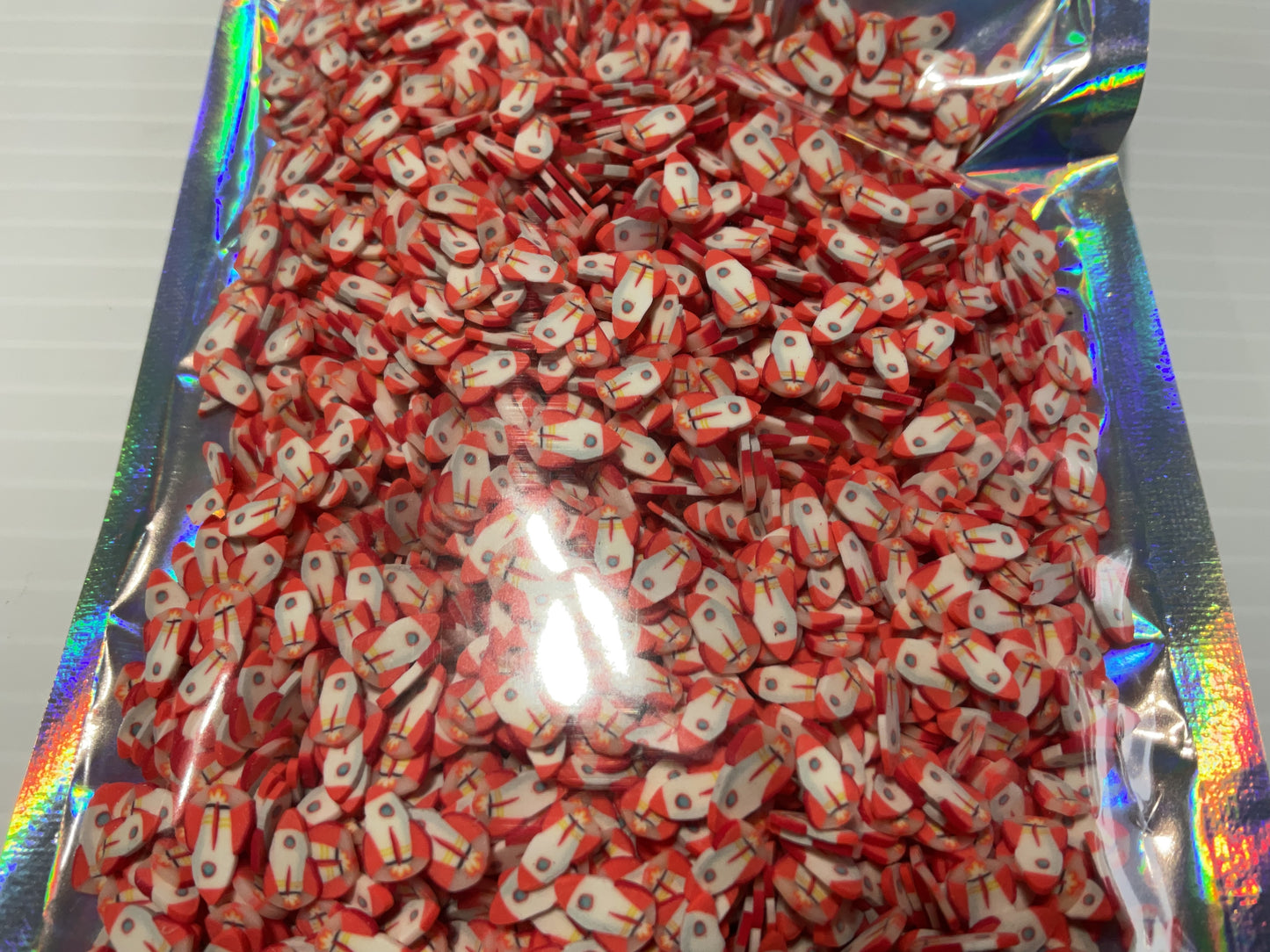 Red Rockets - Clay Shapes