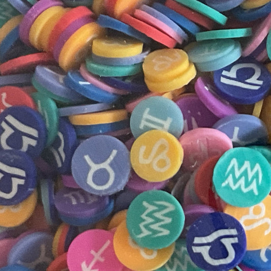 Mixed Zodiac - Clay Shapes