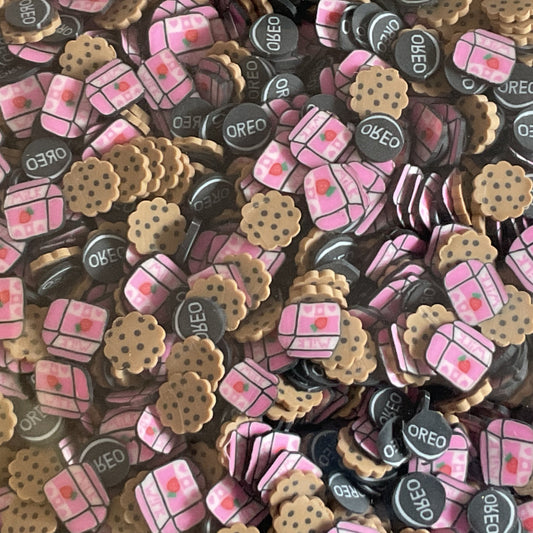 Milk & Cookies - Clay Shapes