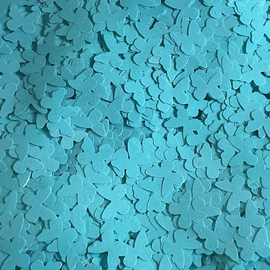 Butterflies Turquoise - Glitter Shapes