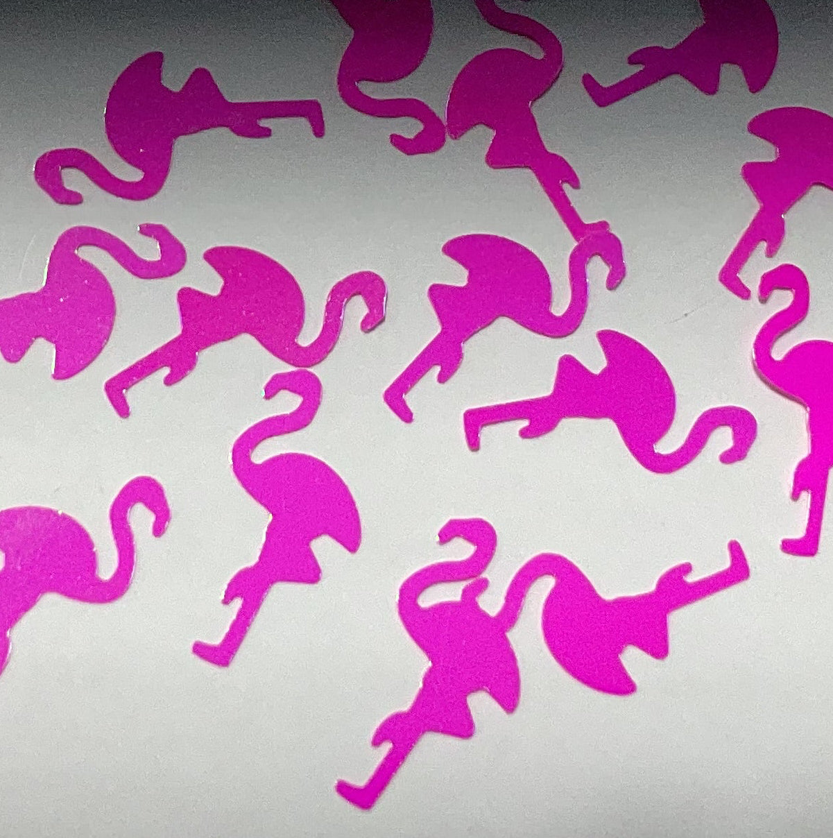 Flamingos - Glitter Shapes