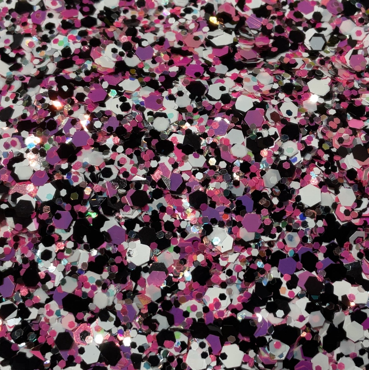 2oz Bottle Chunky Glitter Mix #1