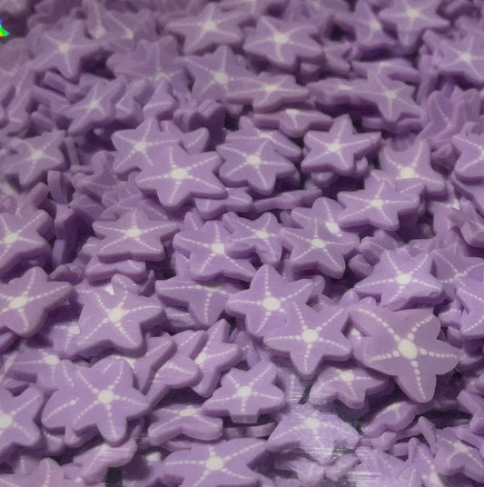 Purple Starfish - Clay Shapes
