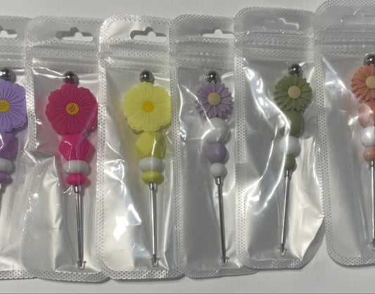 Flower Glitter Pokers