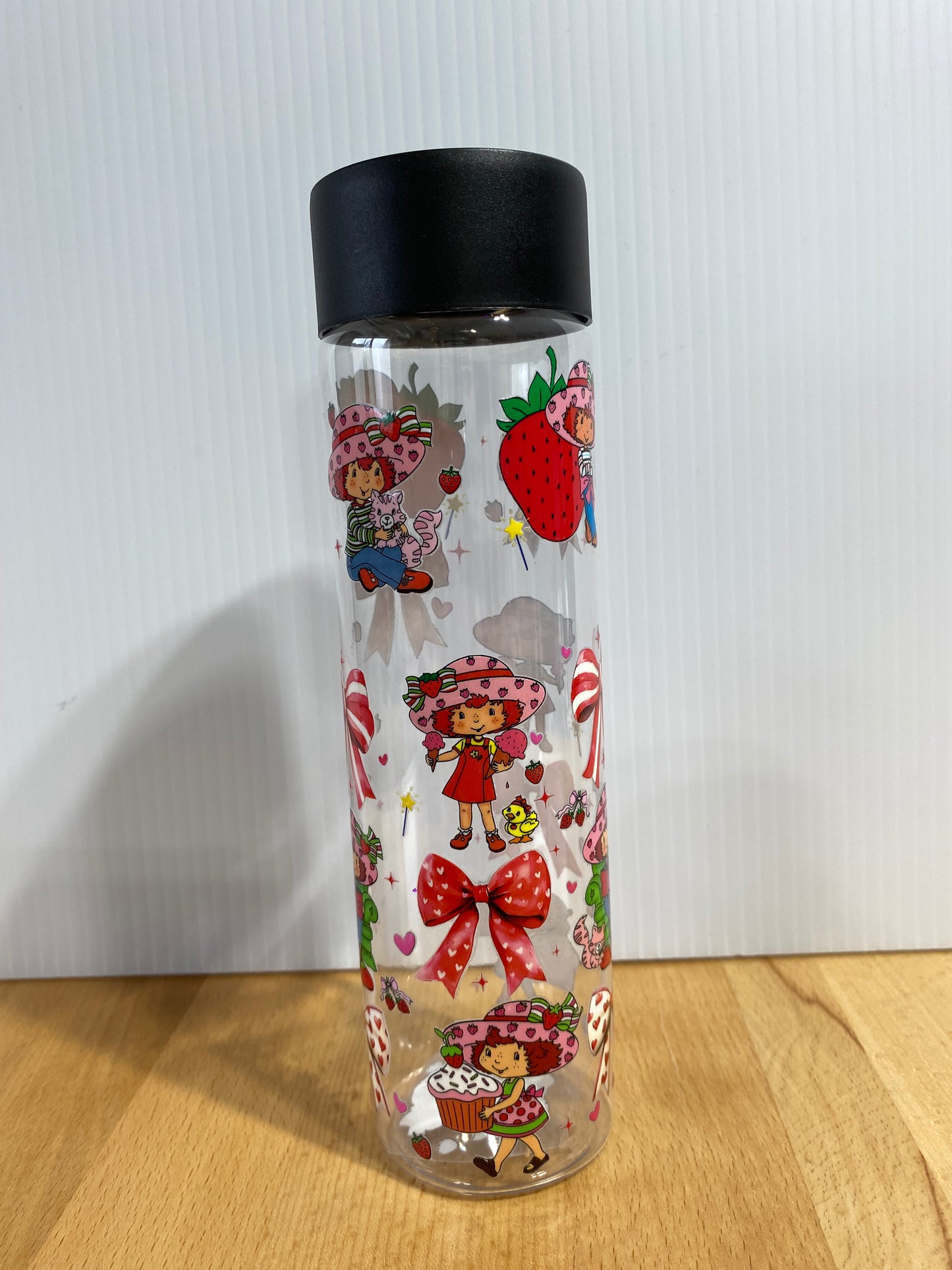 16oz Strawberry Girl Water Bottle