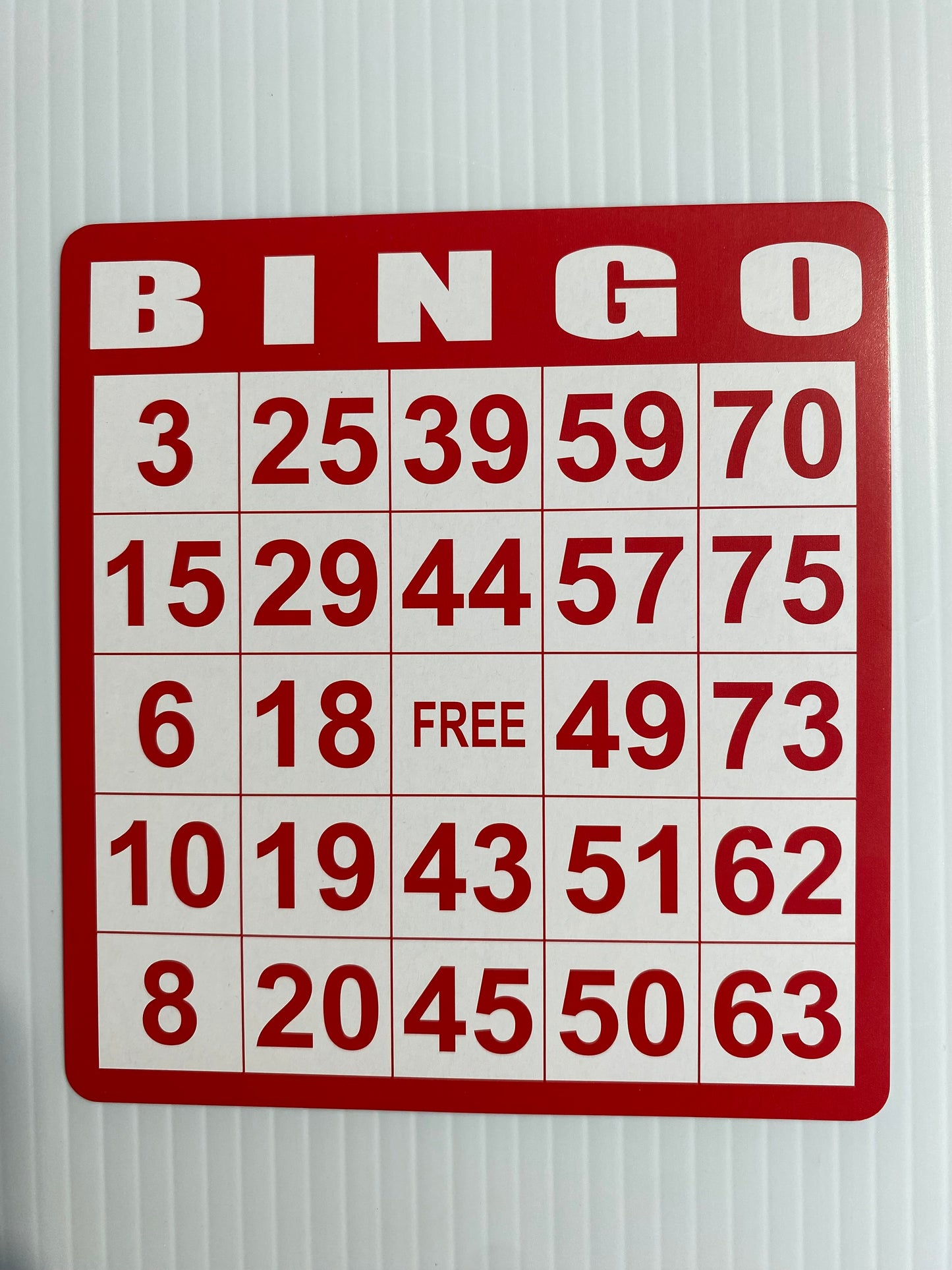 BINGO CARDS - 7116168