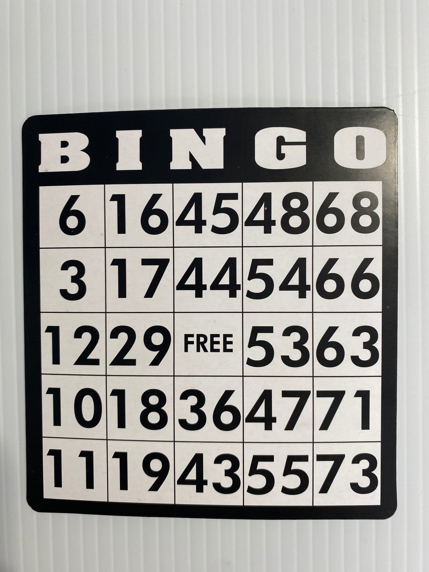 BINGO CARDS - 7116168
