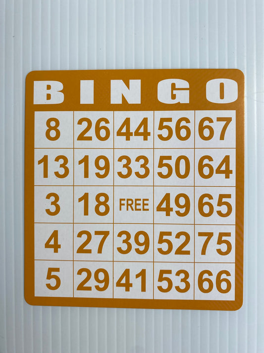 BINGO CARDS - 856766