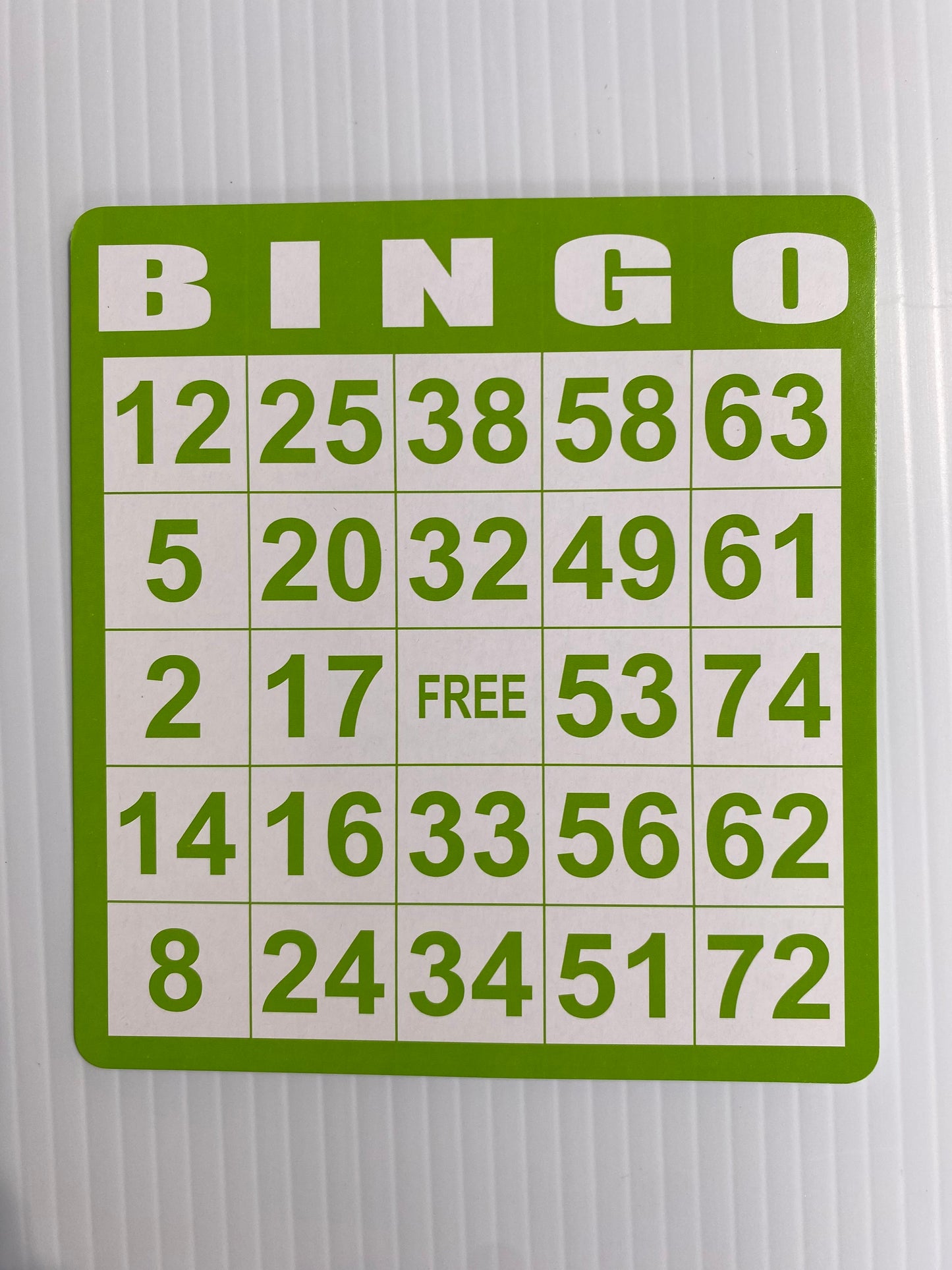 BINGO CARDS - 856766