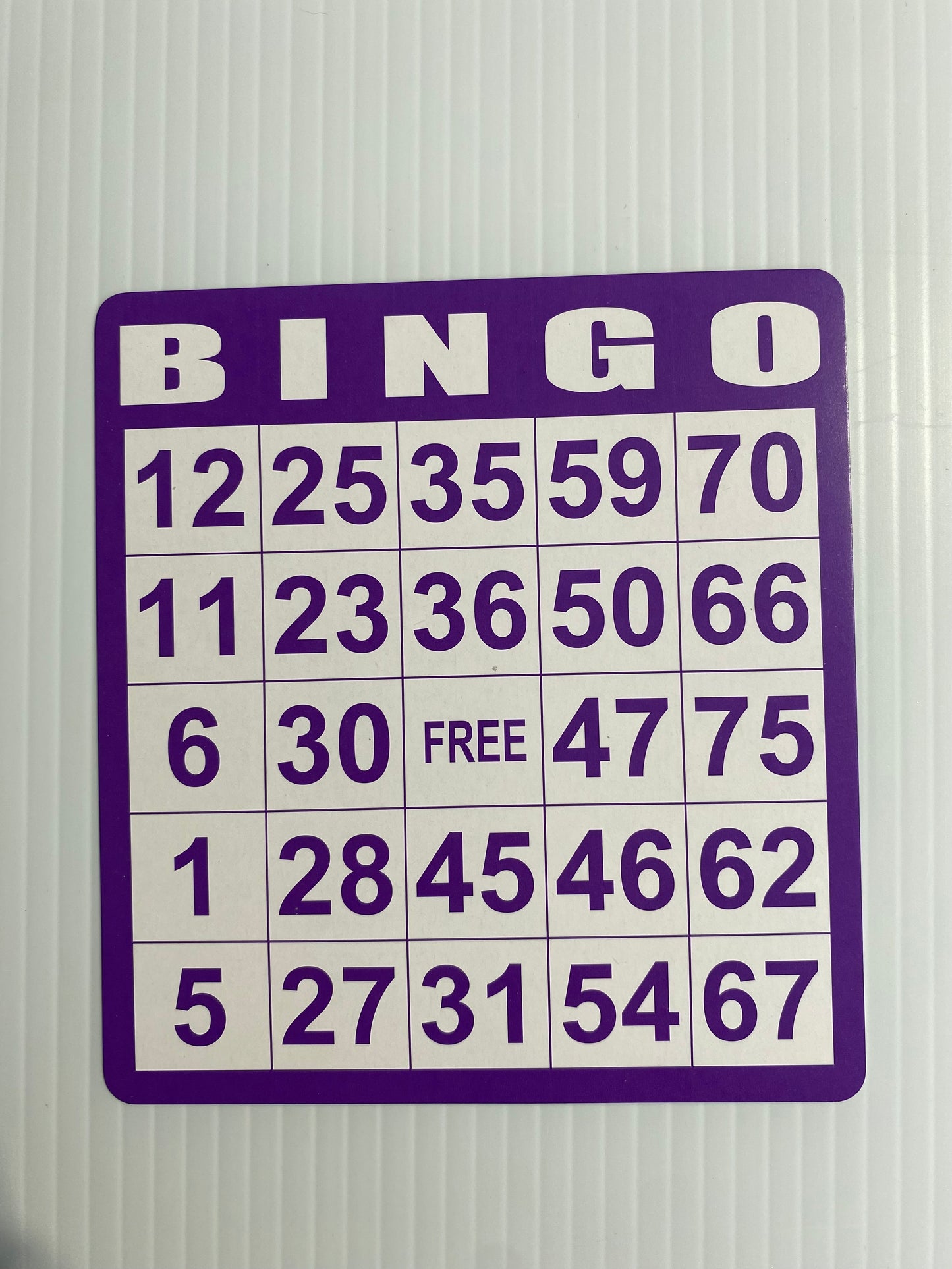 BINGO CARDS - 856766