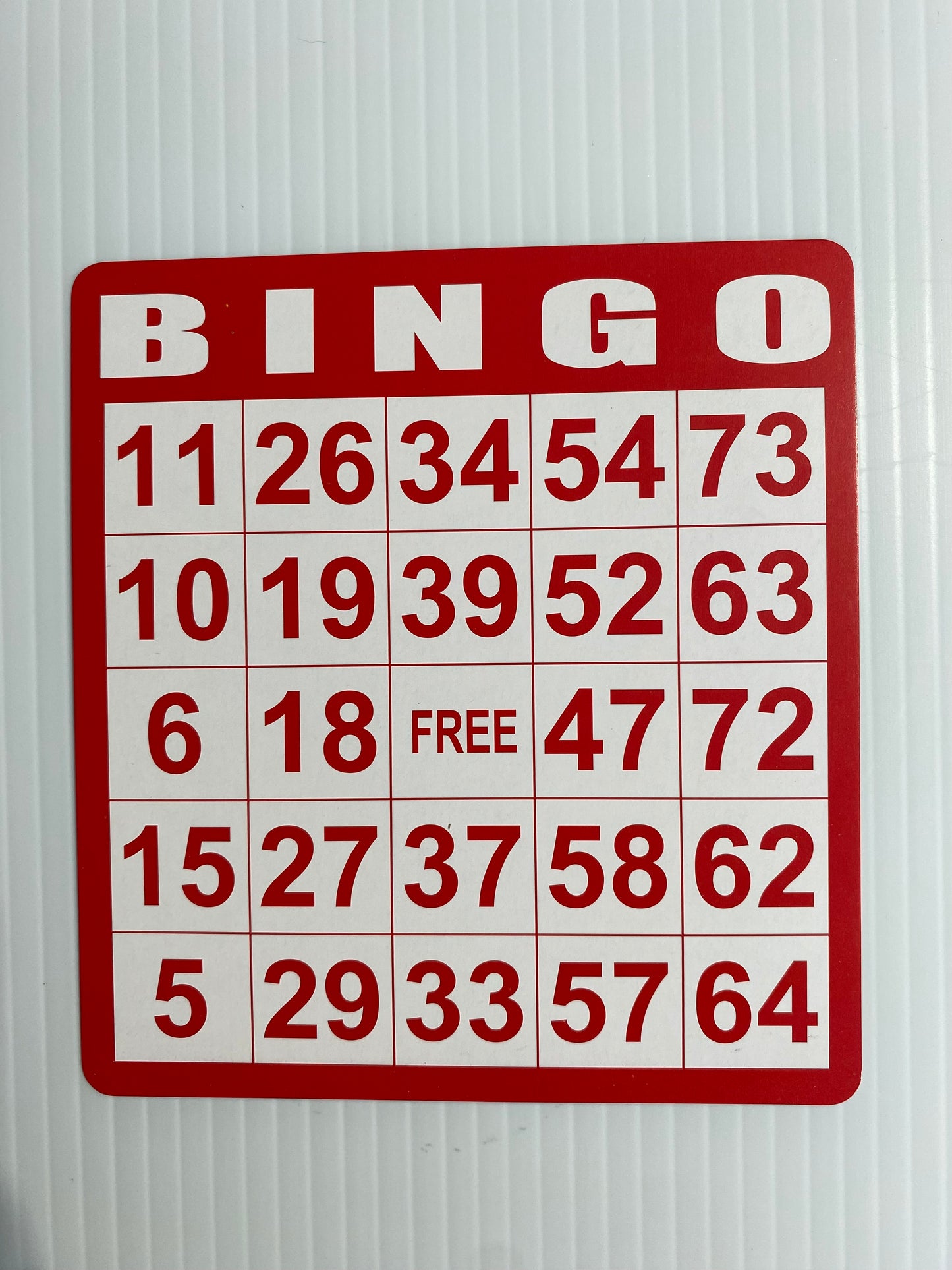 BINGO CARDS - 1096670