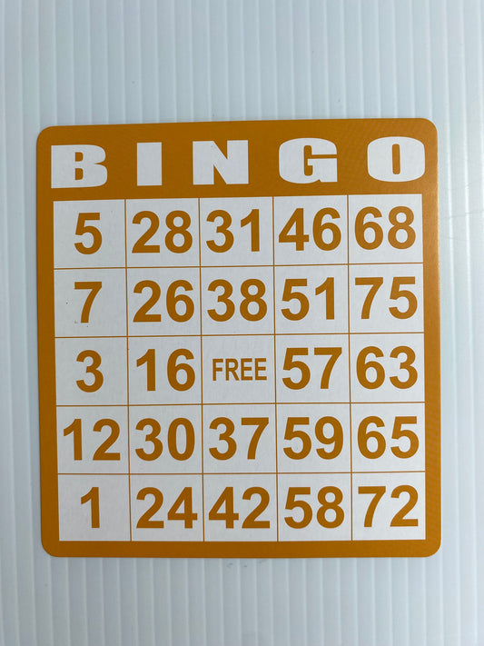 BINGO CARDS - 516872