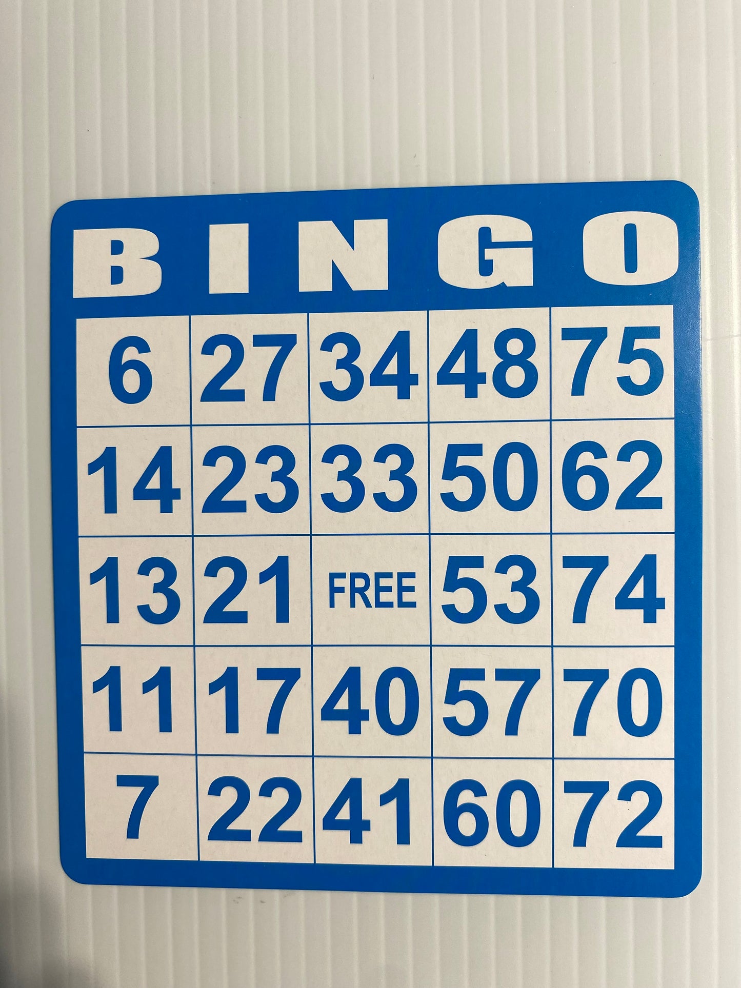 BINGO CARDS - 516872