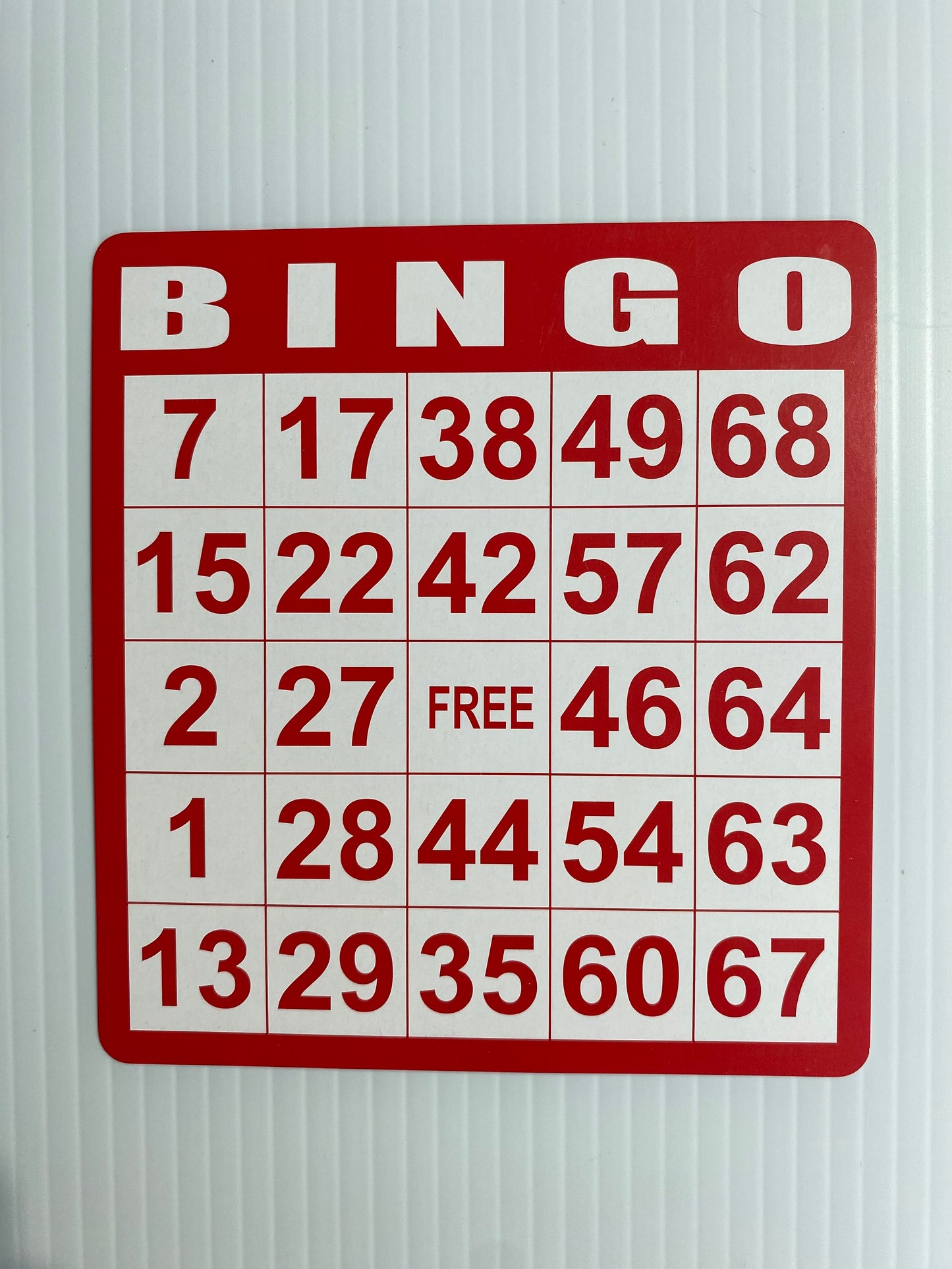 BINGO CARDS - 516872
