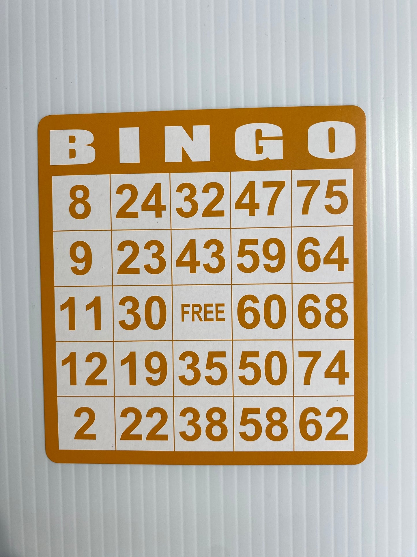 BINGO CARDS - 827562