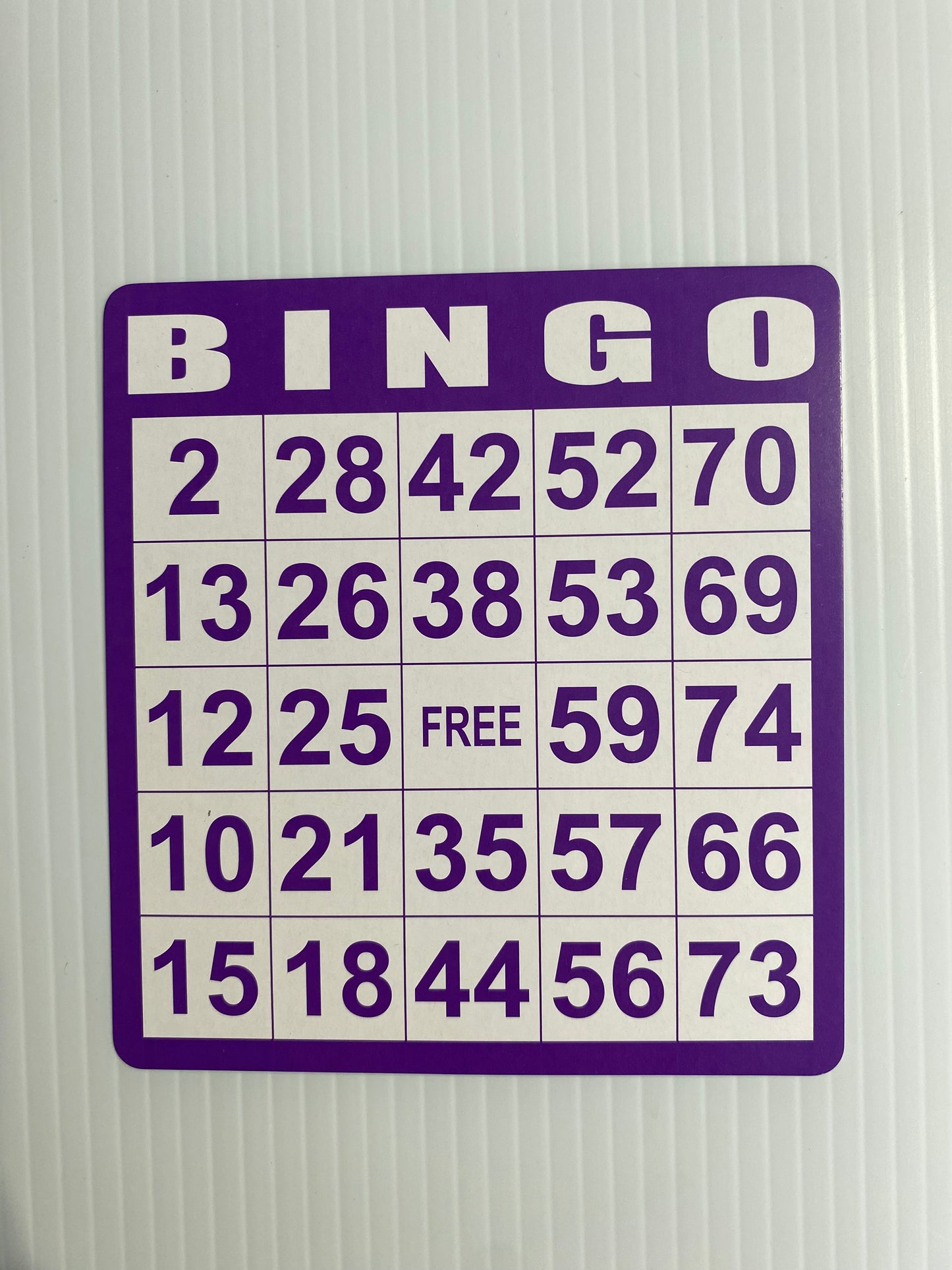 BINGO CARDS - 827562