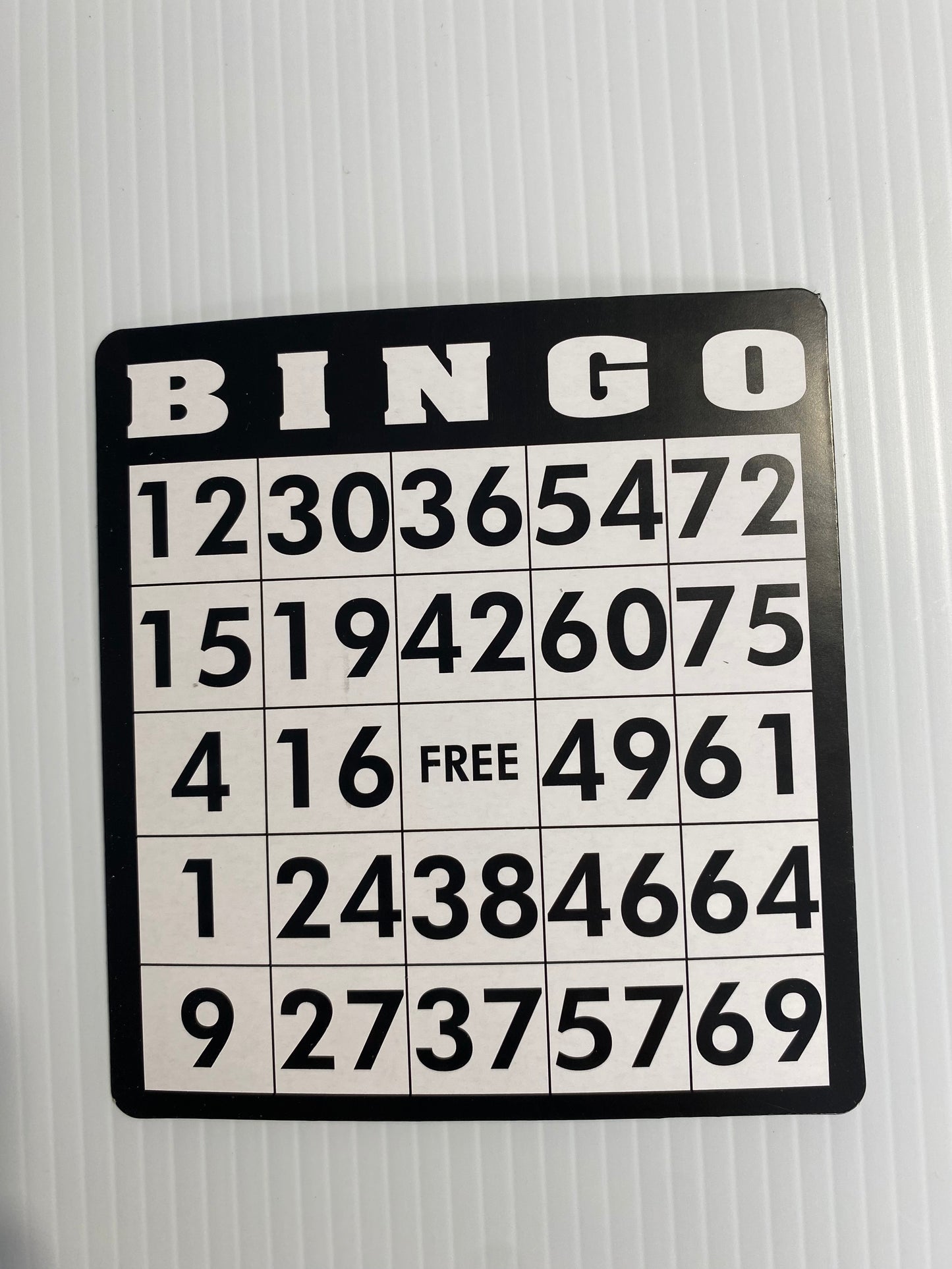 BINGO CARDS - 827562