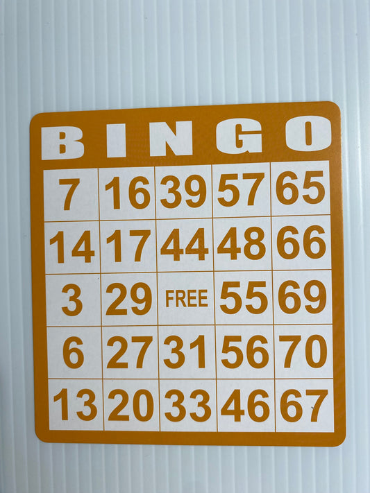 BINGO CARDS - 7136567