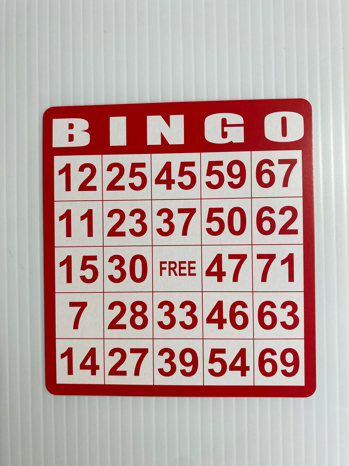 BINGO CARDS - 7136567