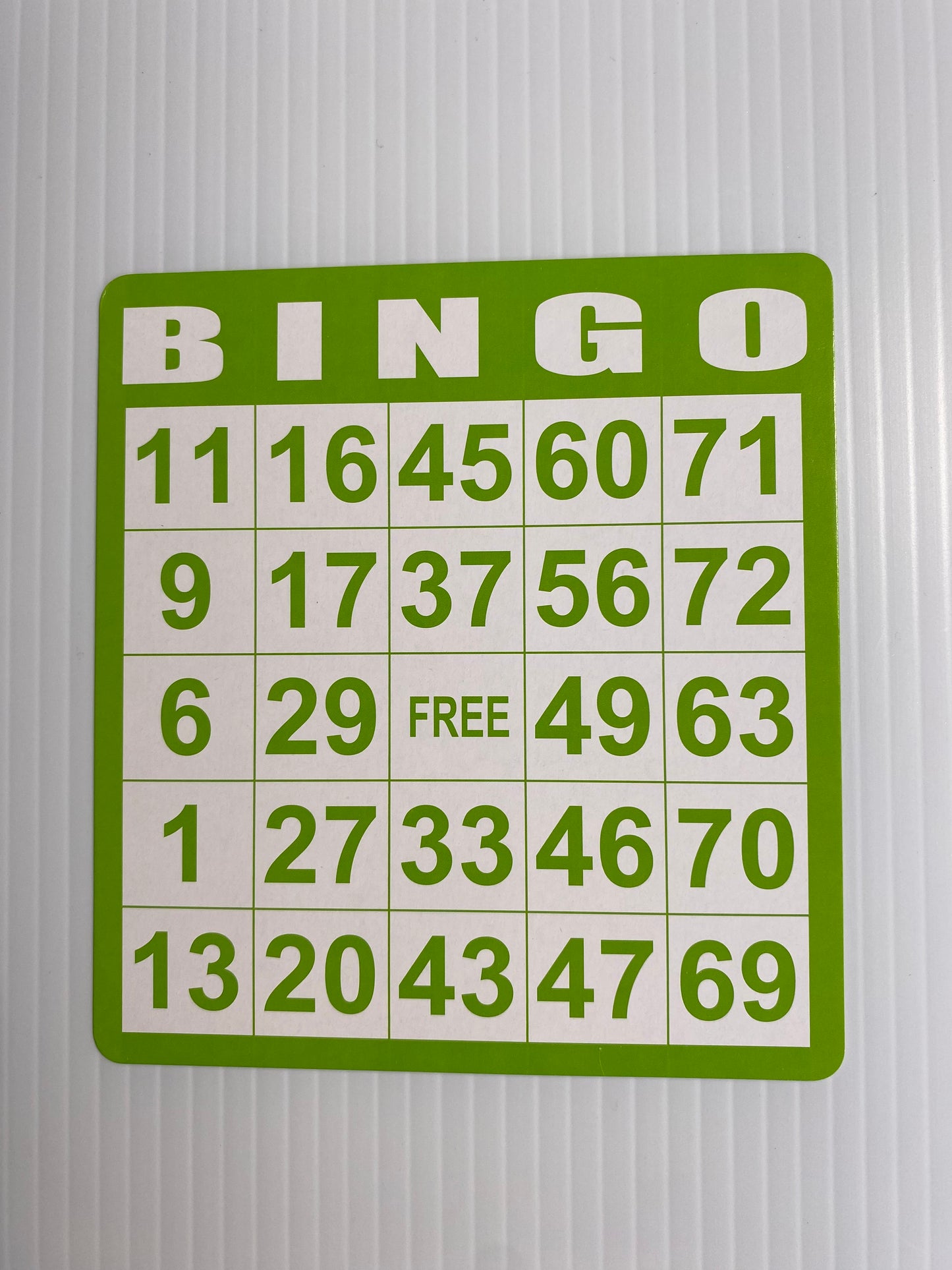 BINGO CARDS - 15136872
