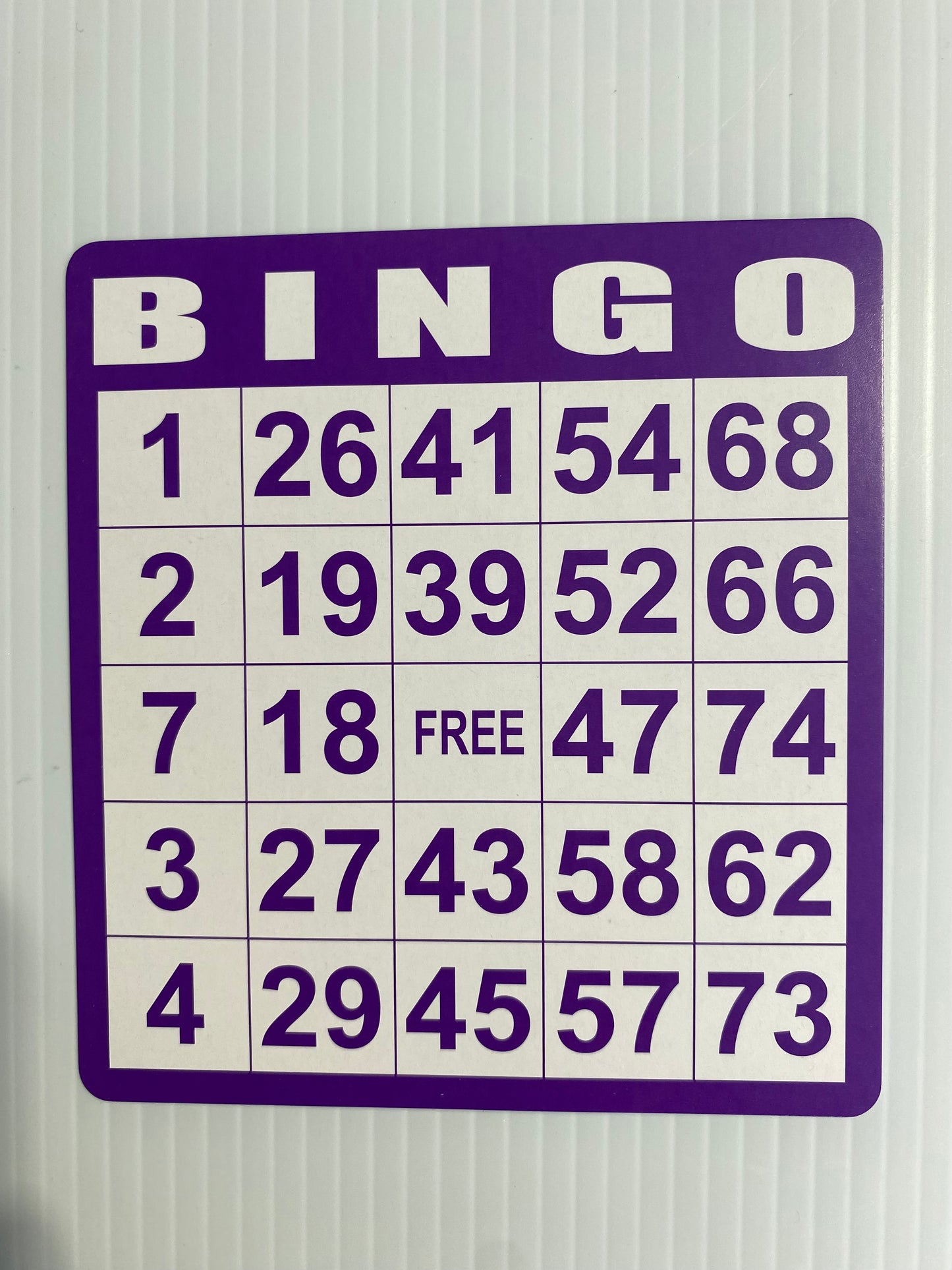 BINGO CARDS - 15136872