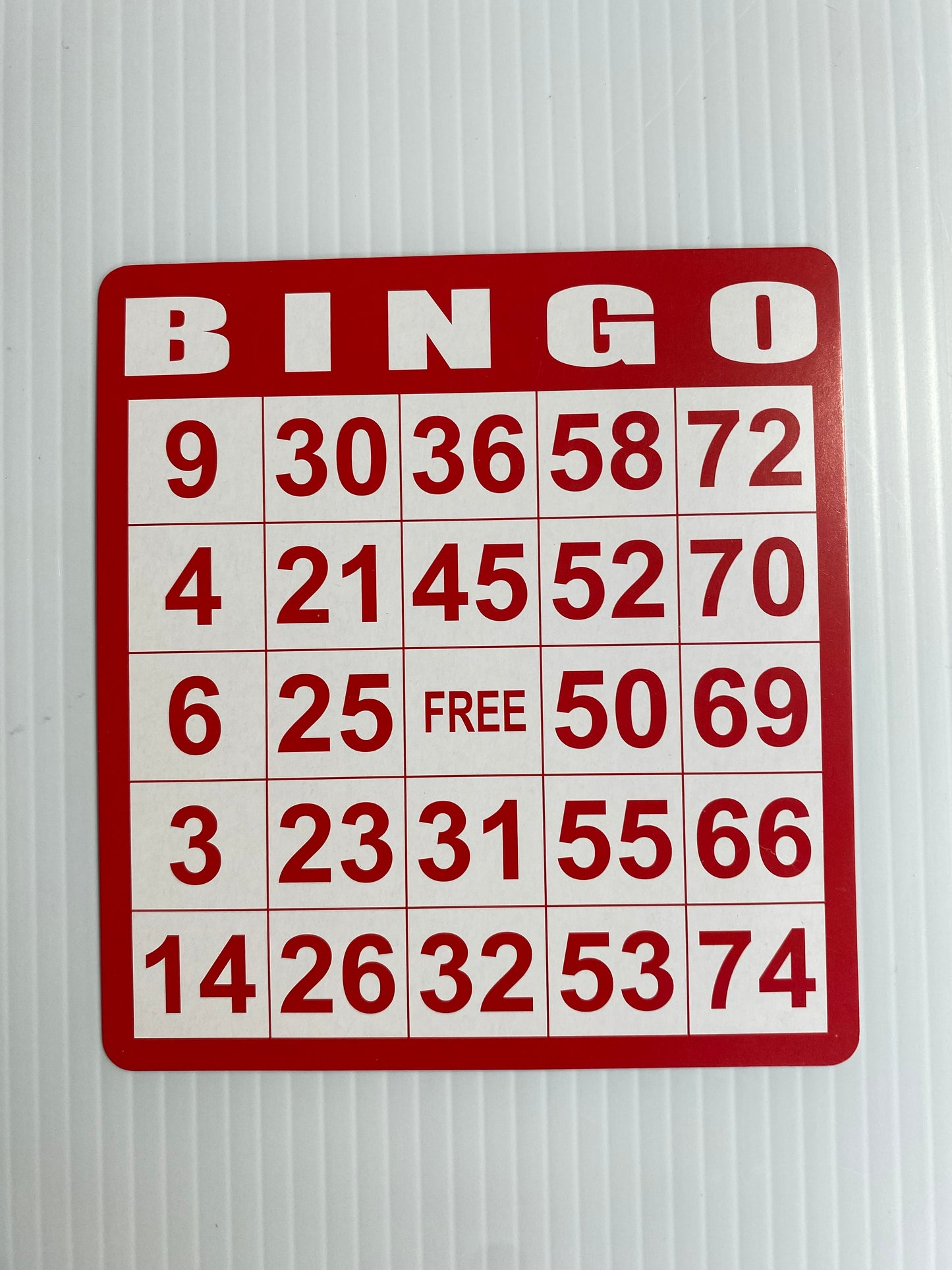 BINGO CARDS - 15136872