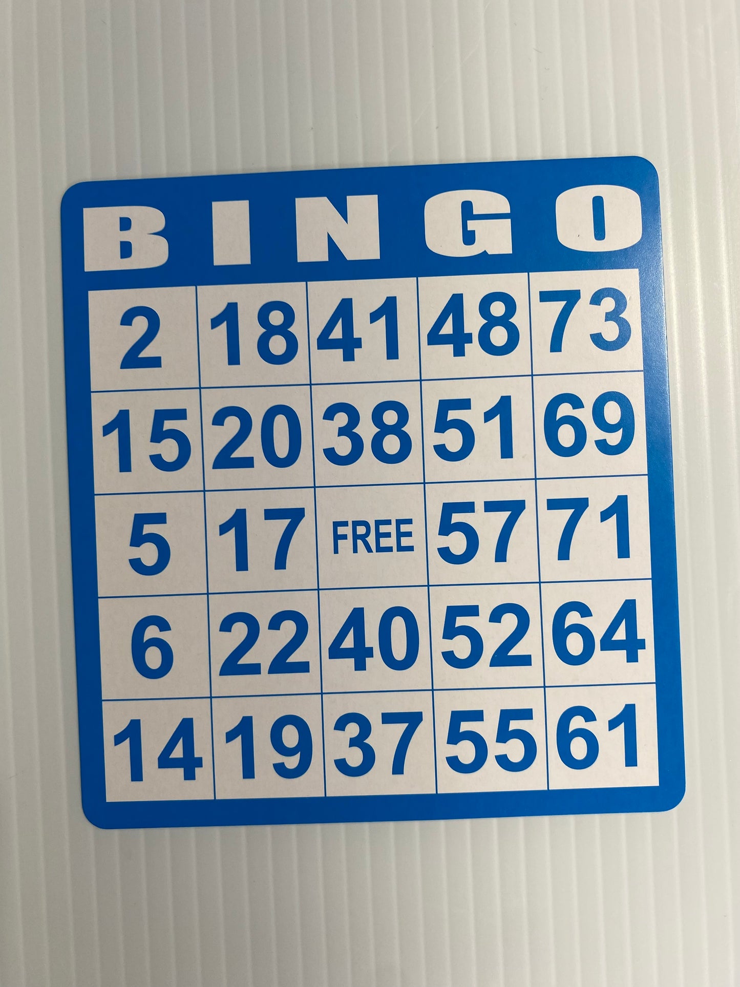 BINGO CARDS - 756573