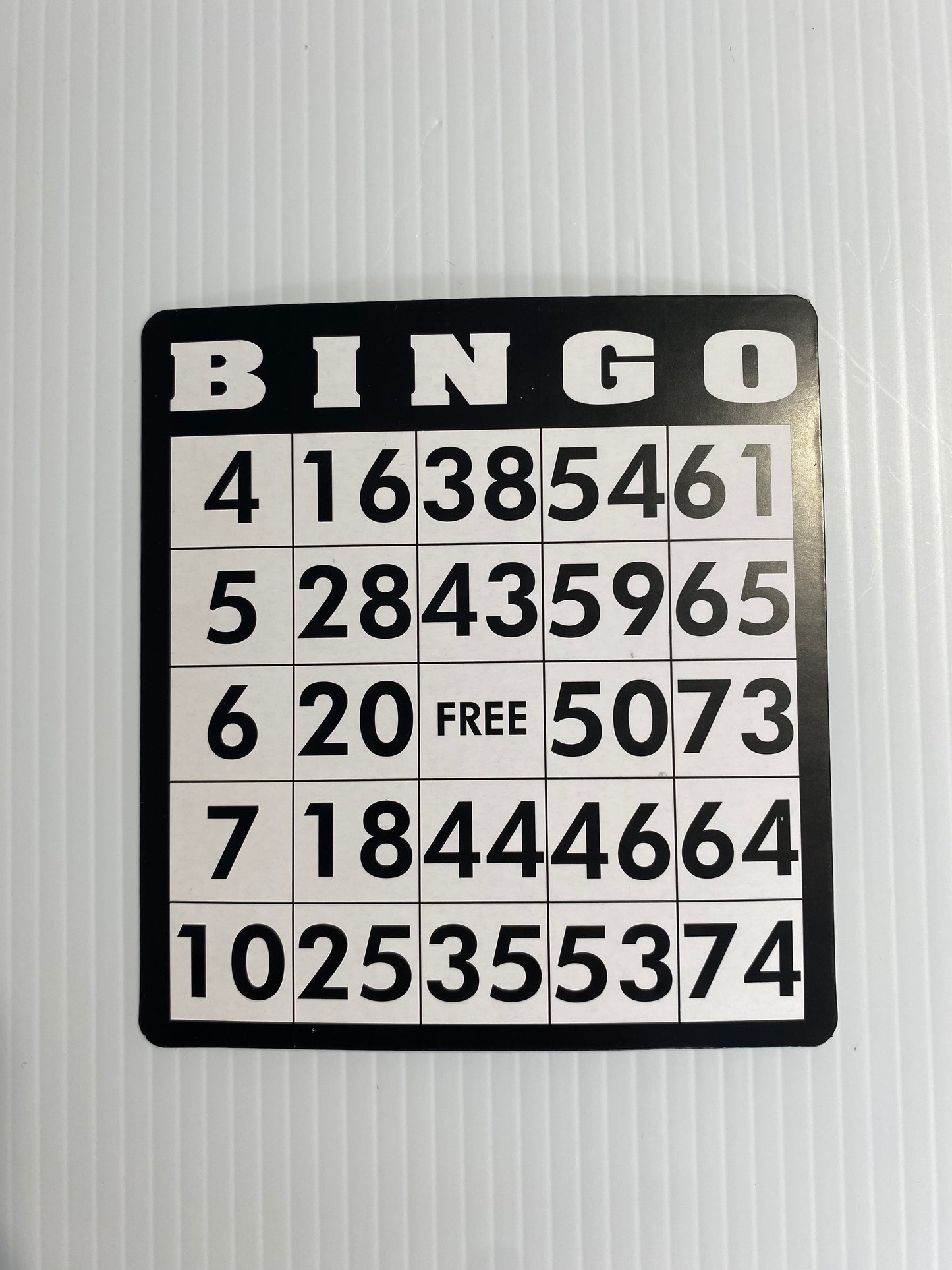 BINGO CARDS - 756573