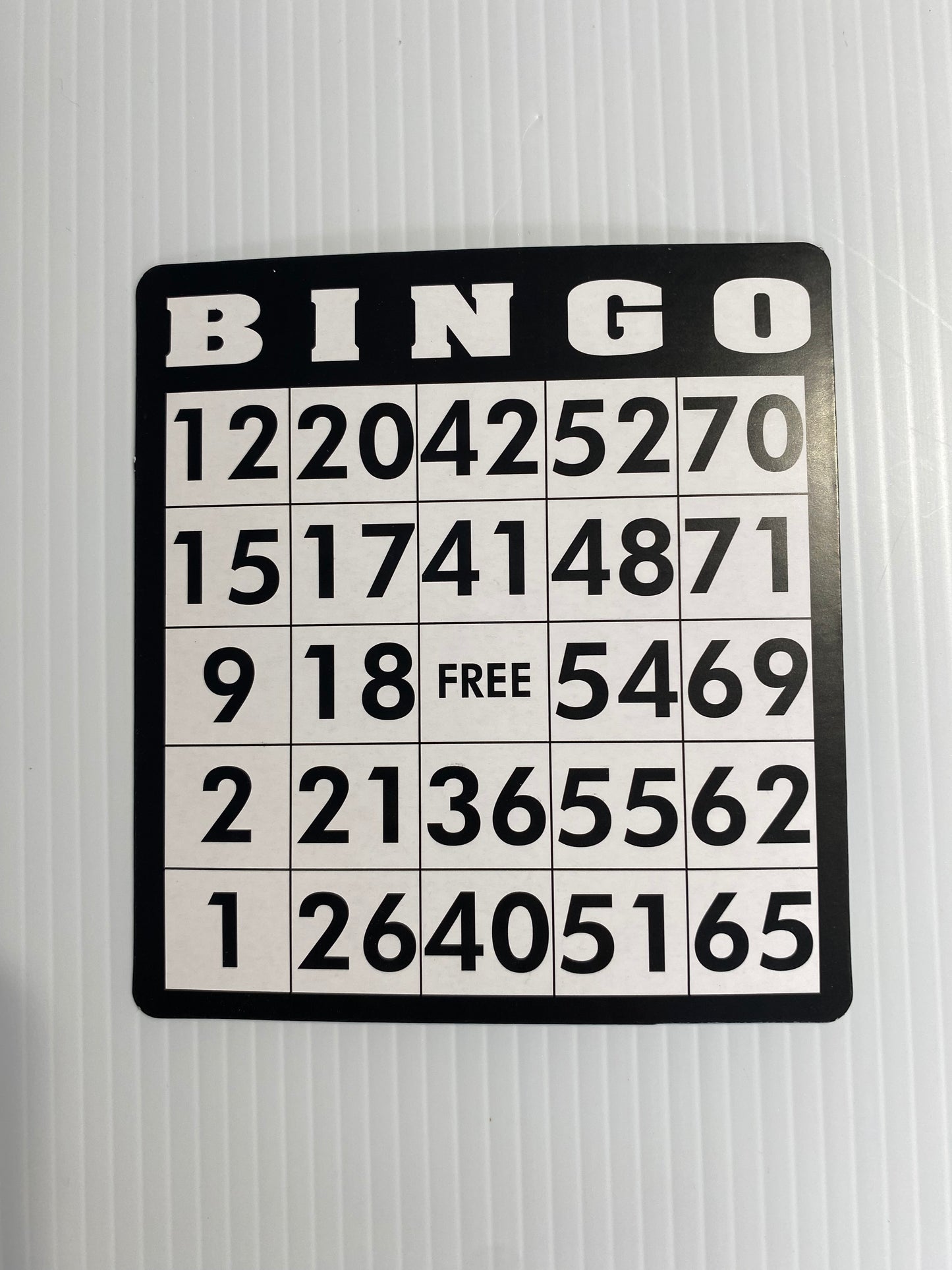 BINGO CARDS - 1416875