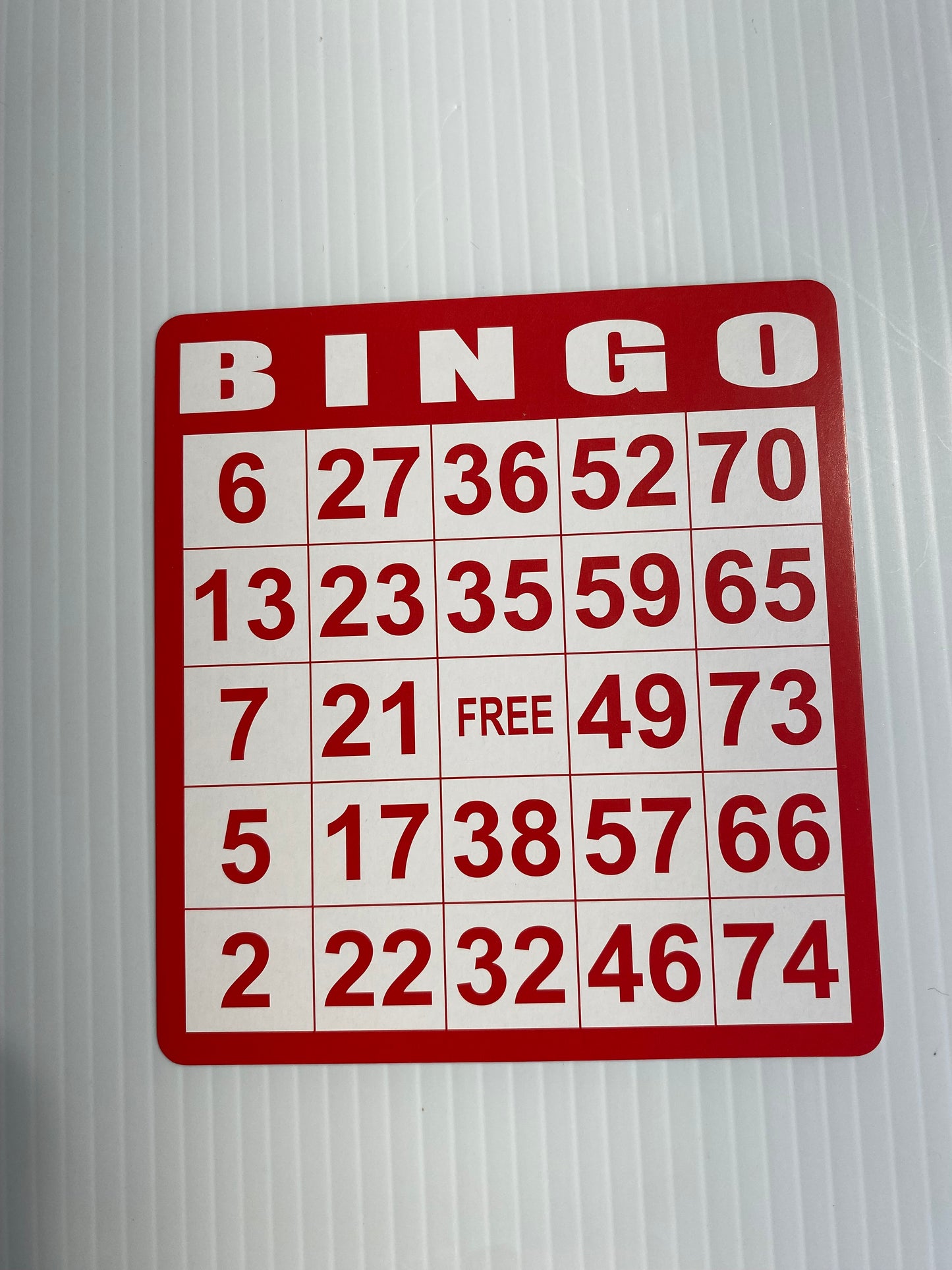 BINGO CARDS - 1157071