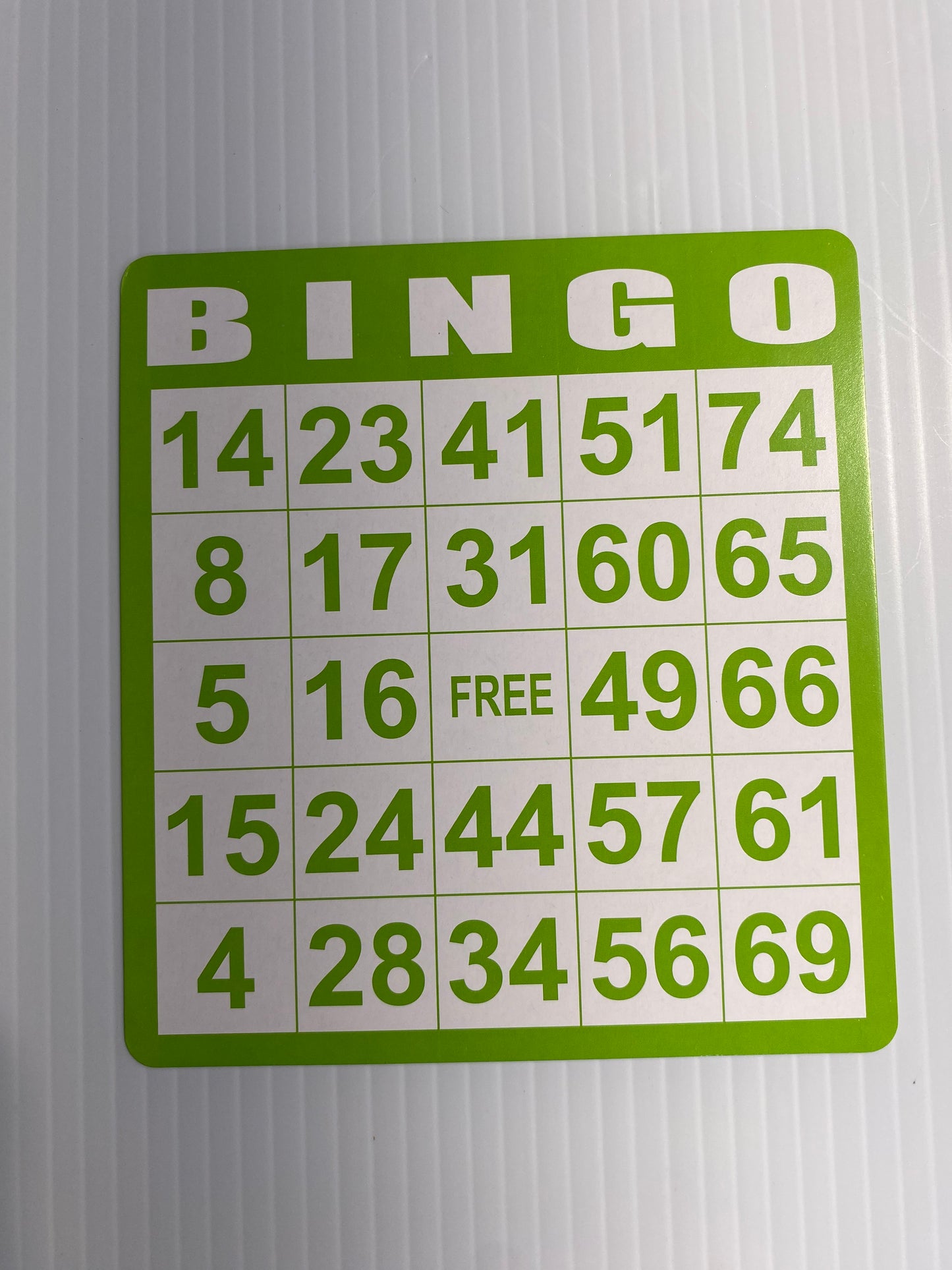 BINGO CARDS - 1097172
