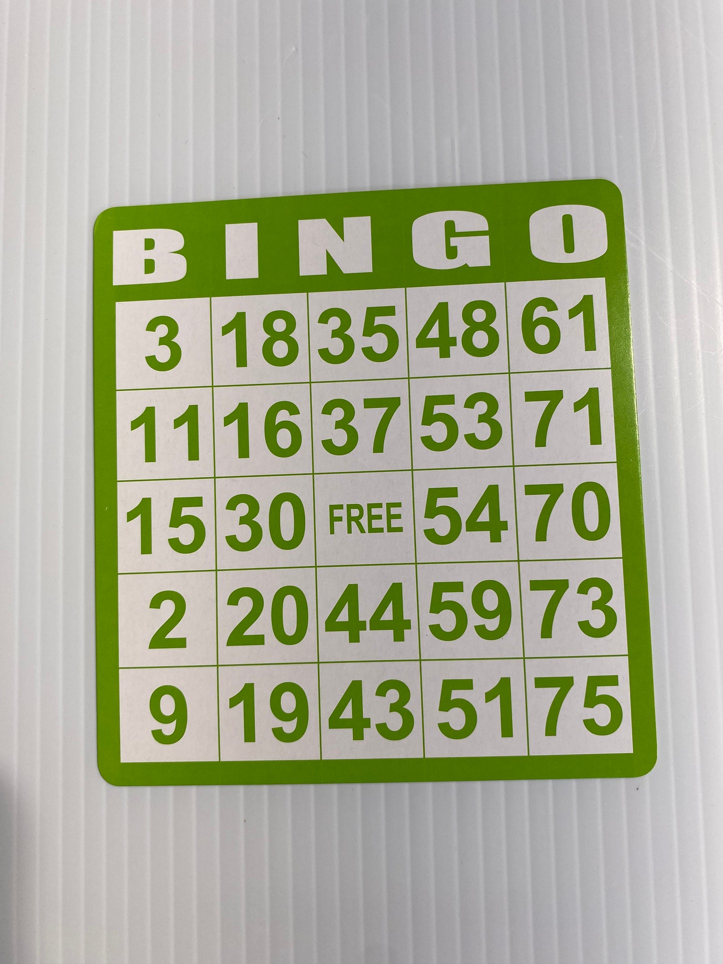 BINGO CARDS - 1126571
