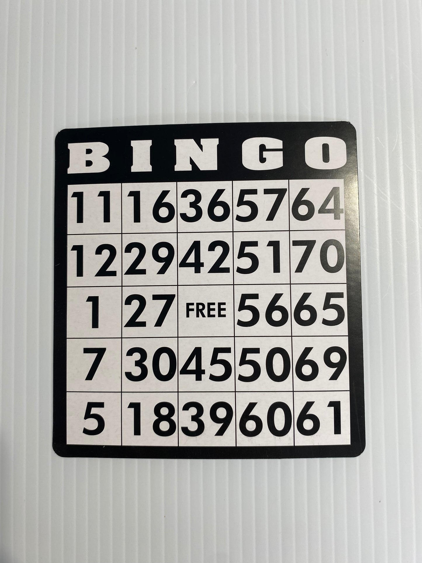 BINGO CARDS - 1126571