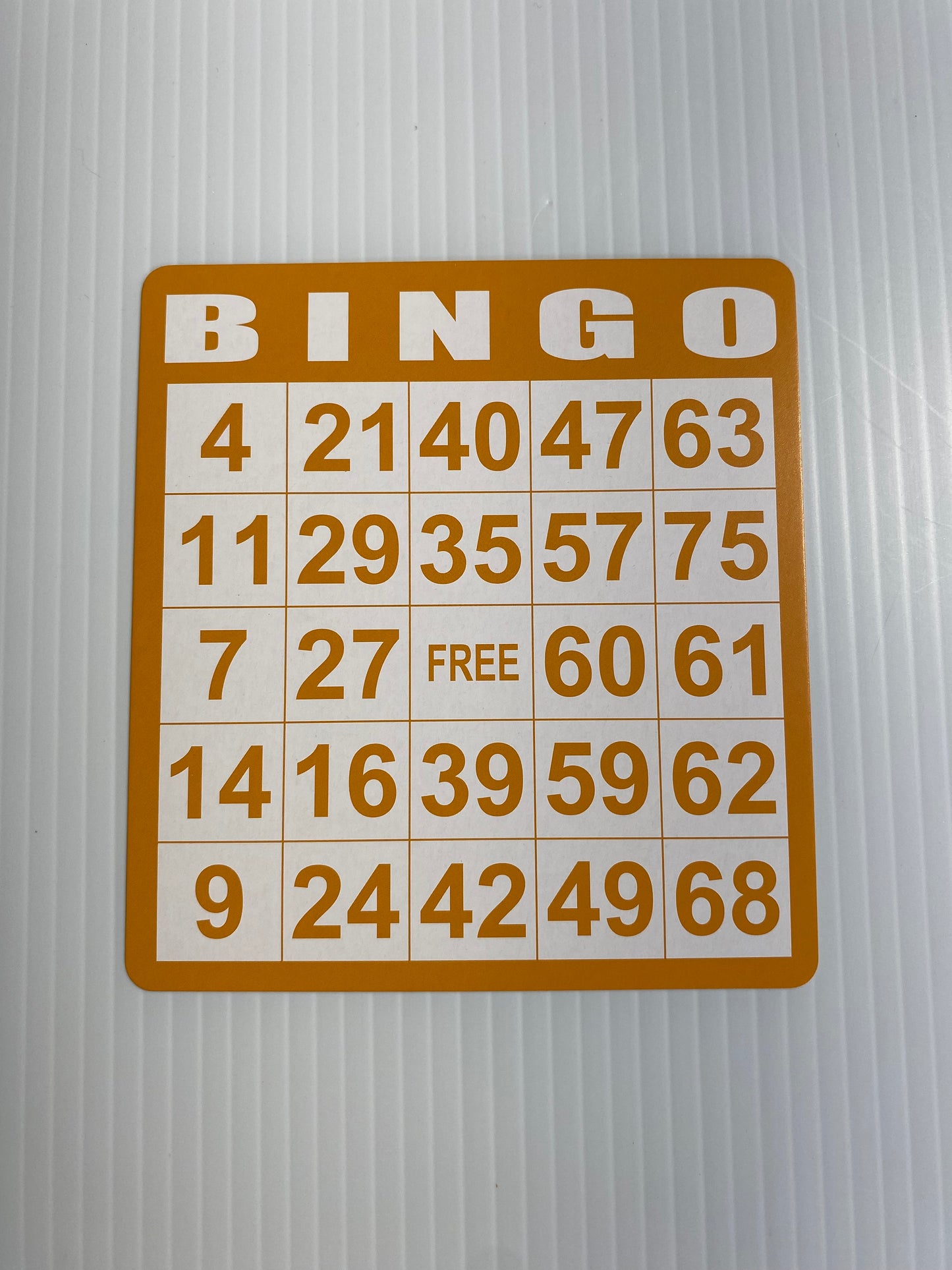 BINGO CARDS - 496368