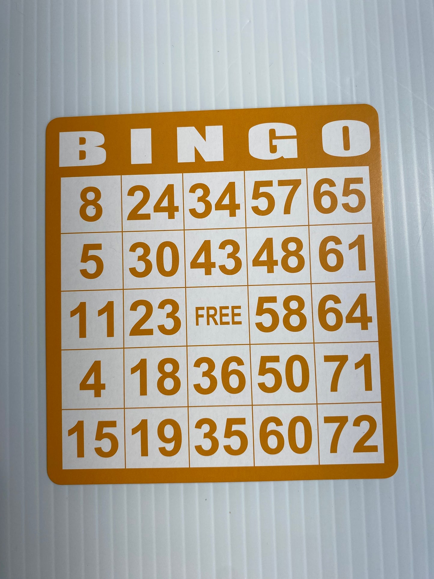 BINGO CARDS - 8156572