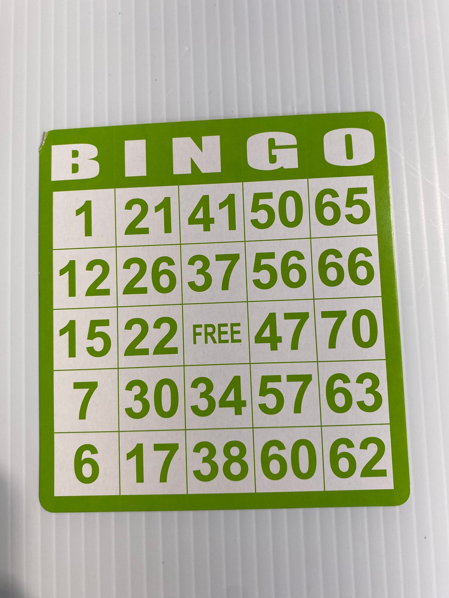 BINGO CARDS - 8156572