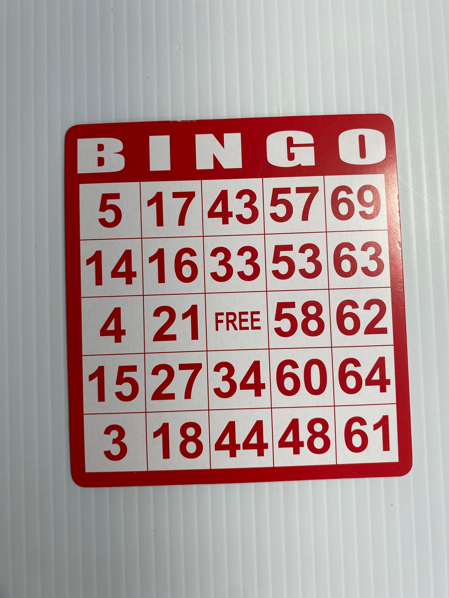 BINGO CARDS - 8156572