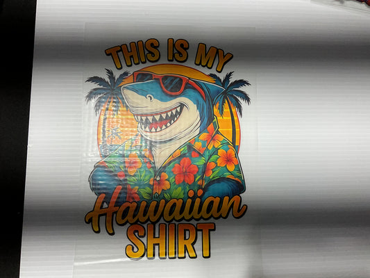 Shark in Hawaiian Shirt