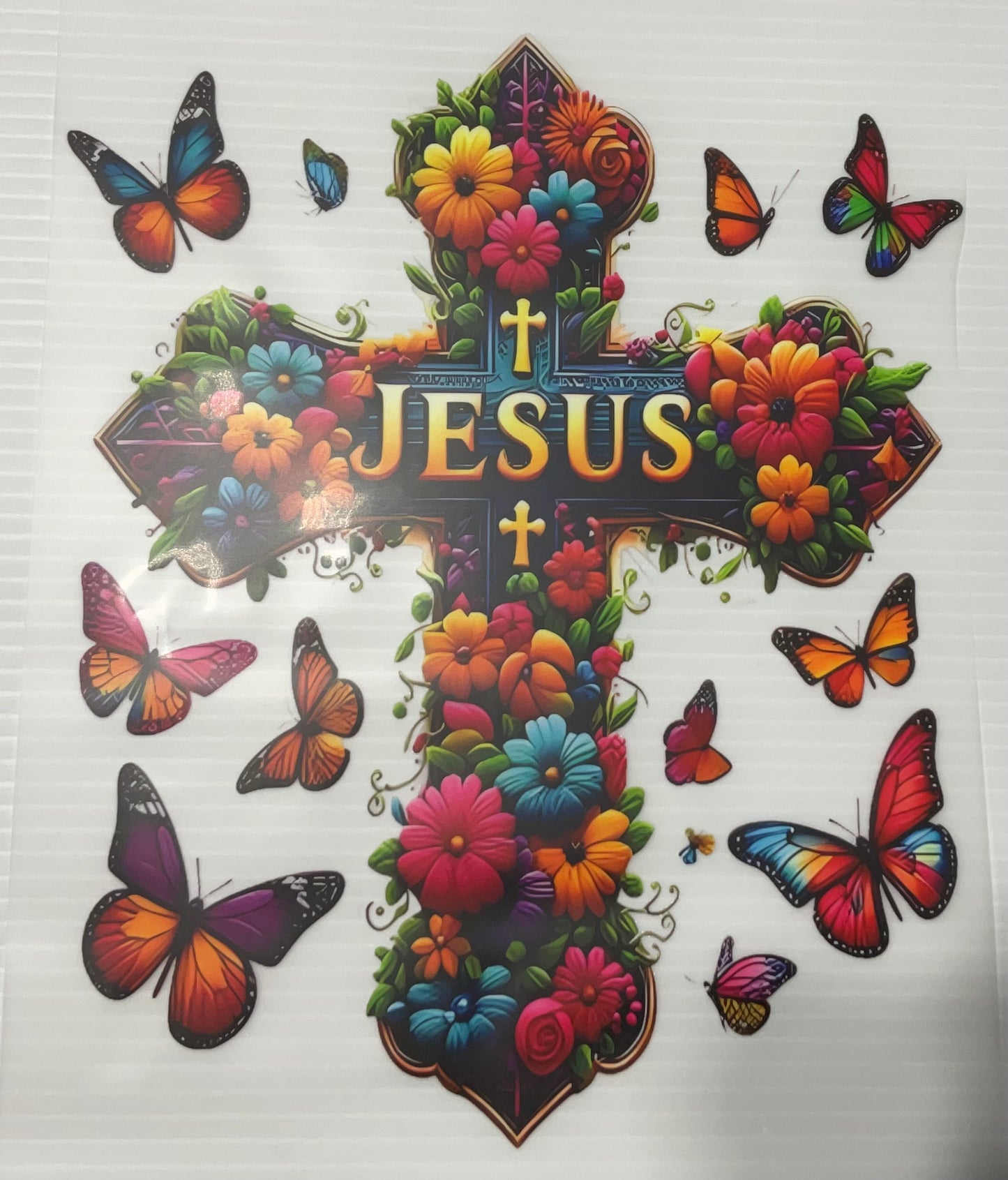 Jesus Cross - DTF Heat Transfer
