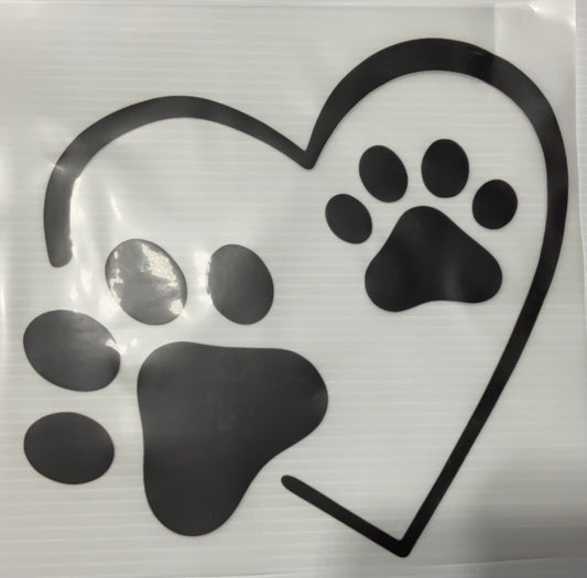 Heart Paw Prints