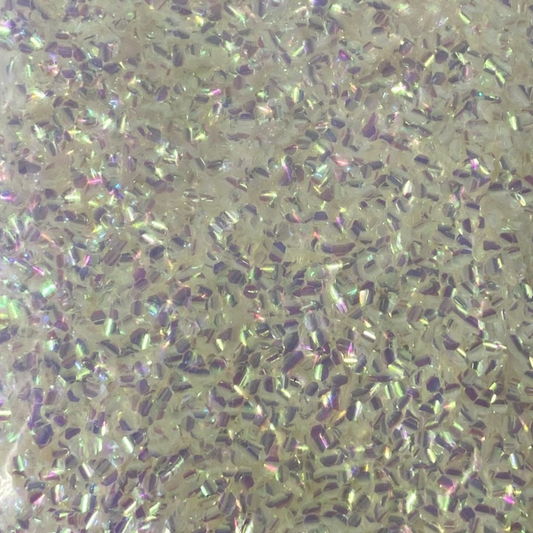 White Bubble Glitter