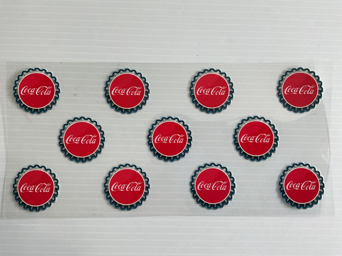 Cola Bottle Caps - UV DTF