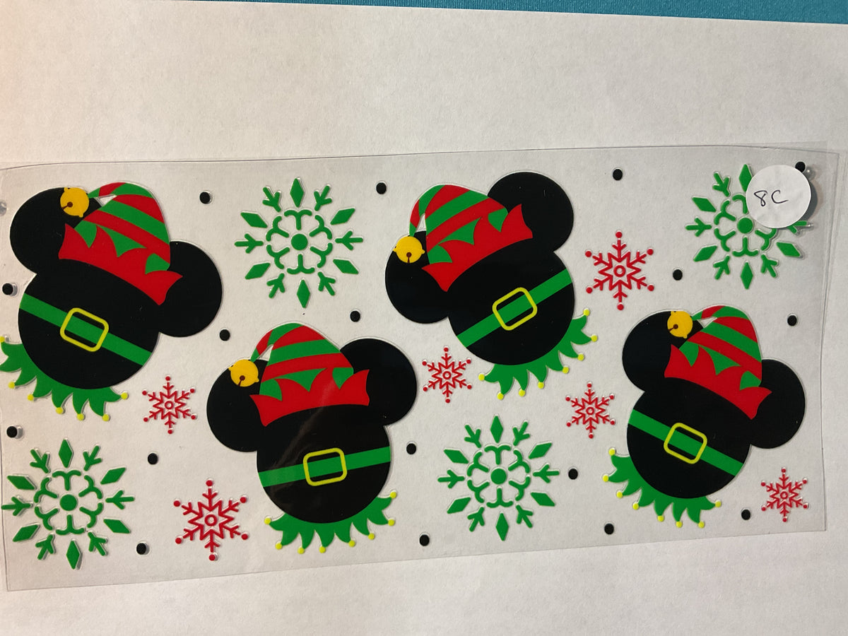 8C -  Mouse Elf - Tumbler Wrap