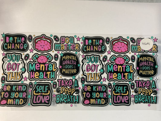 #464 - UV DTF Tumbler Wrap
