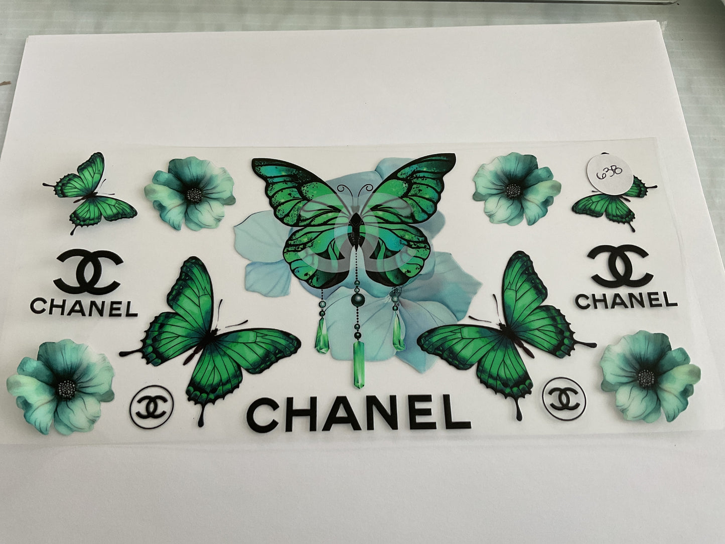 #638 - UV DTF Tumbler Wrap