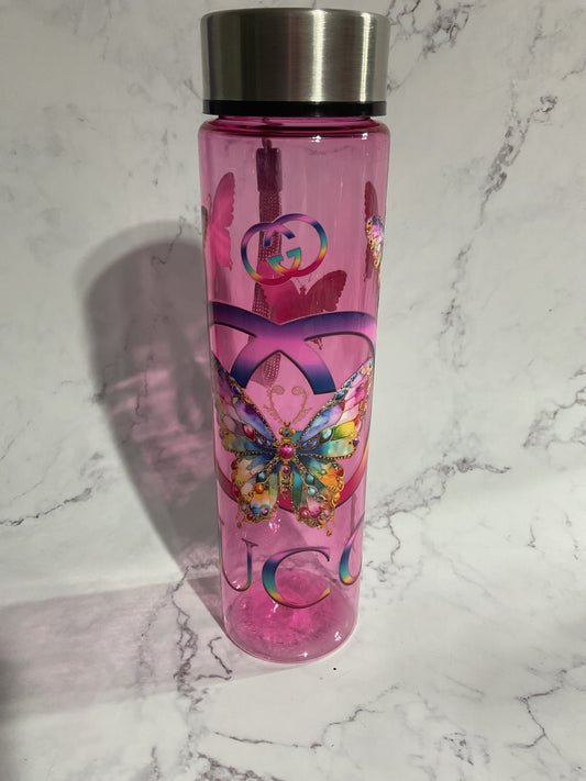 18oz D G - Pink Premade Bottle