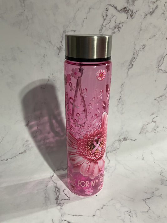 18oz I Wear Pink For My Grandma - Pink Premade Bottle