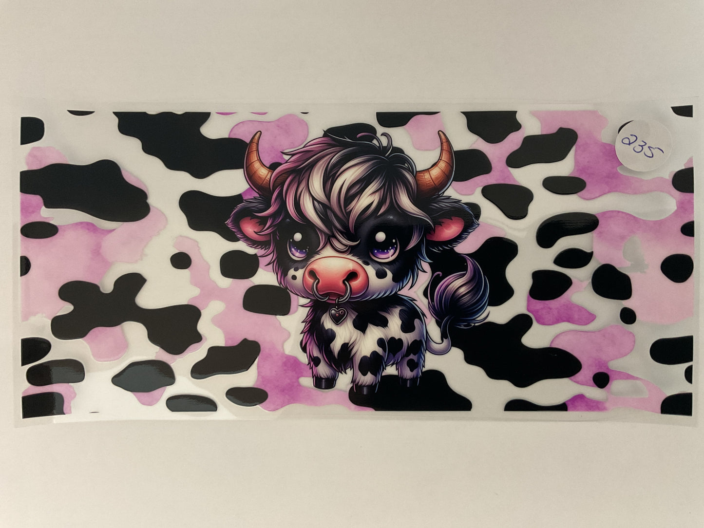 #235 - Cow - UV DTF